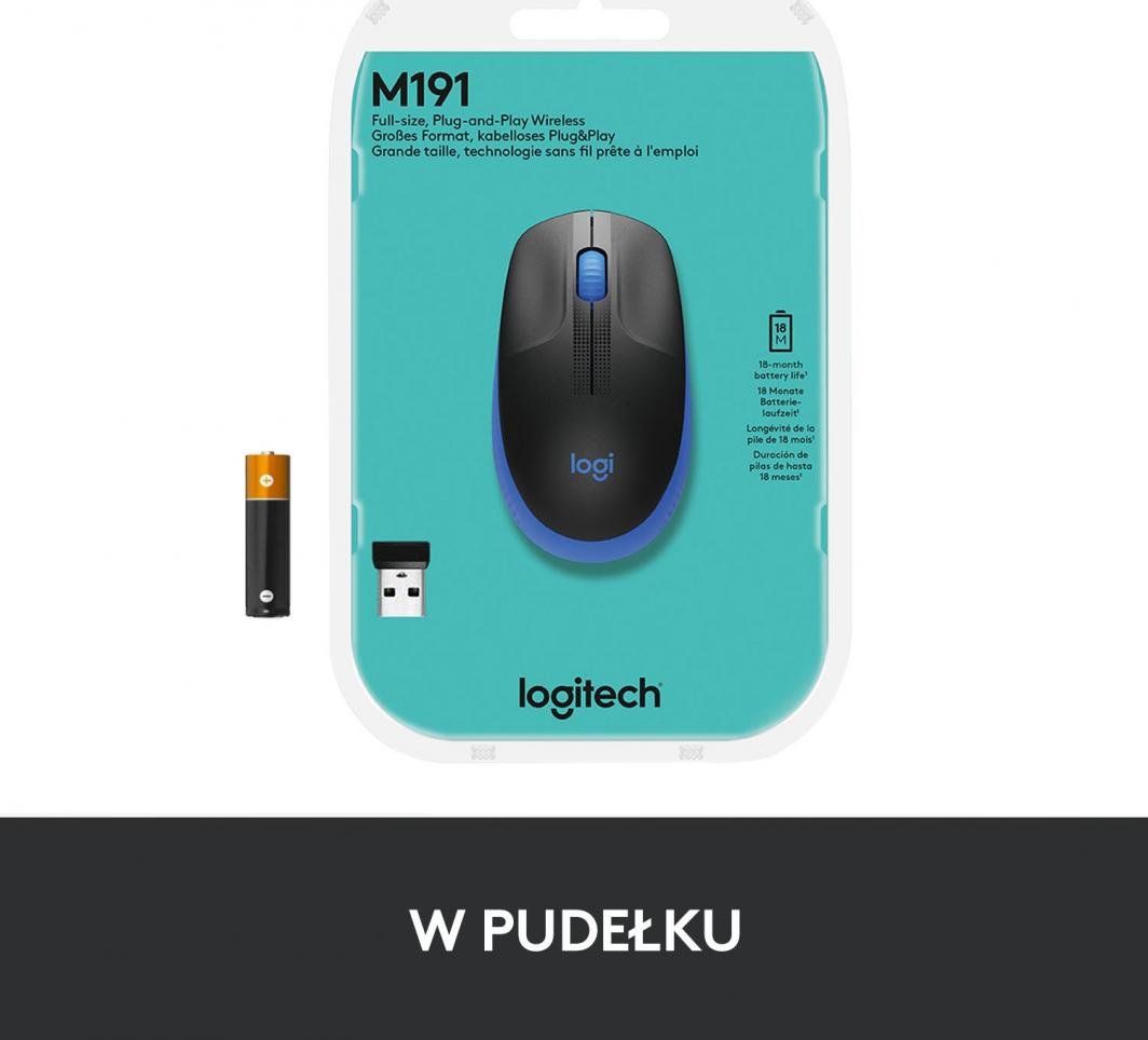 Maus Logitech M190 (910-005907)