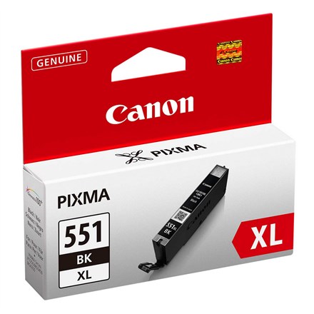 Ngjyrë për printer Canon CLI-551BK XL, e zezë
