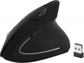 Mouse pa tel MediaRange MROS232, vertikal, 2400 dpi, i zi