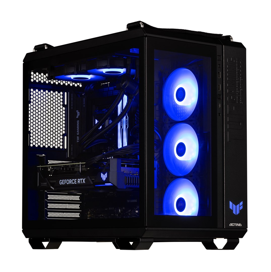 Kompjuter gaming Actina R7-9800X3D, Ryzen 7, RTX 4070 Ti Super, 32GB RAM, 2TB SSD, i zi