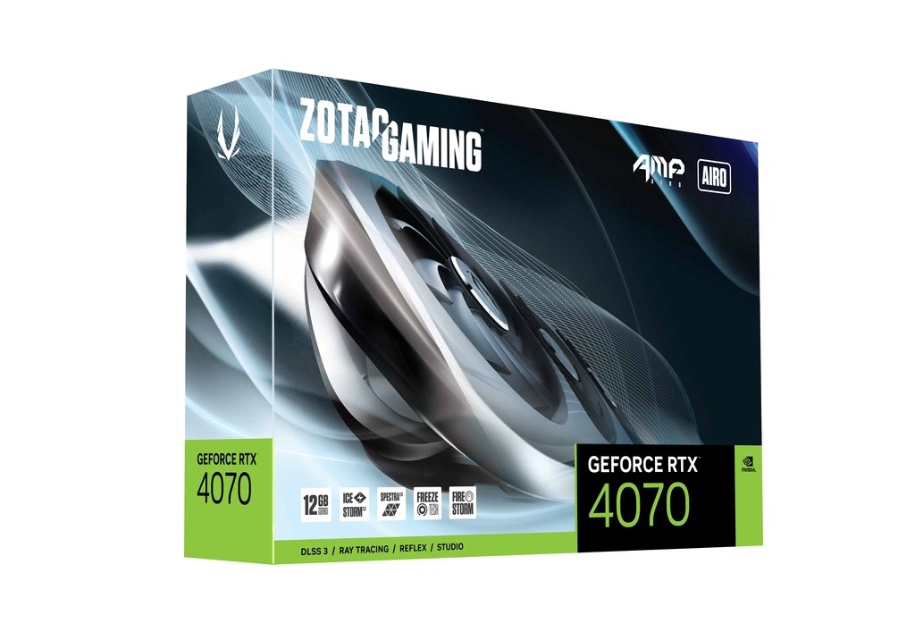Kartë grafike Zotac Gaming NVIDIA GeForce RTX 4070, 12 GB GDDR6X