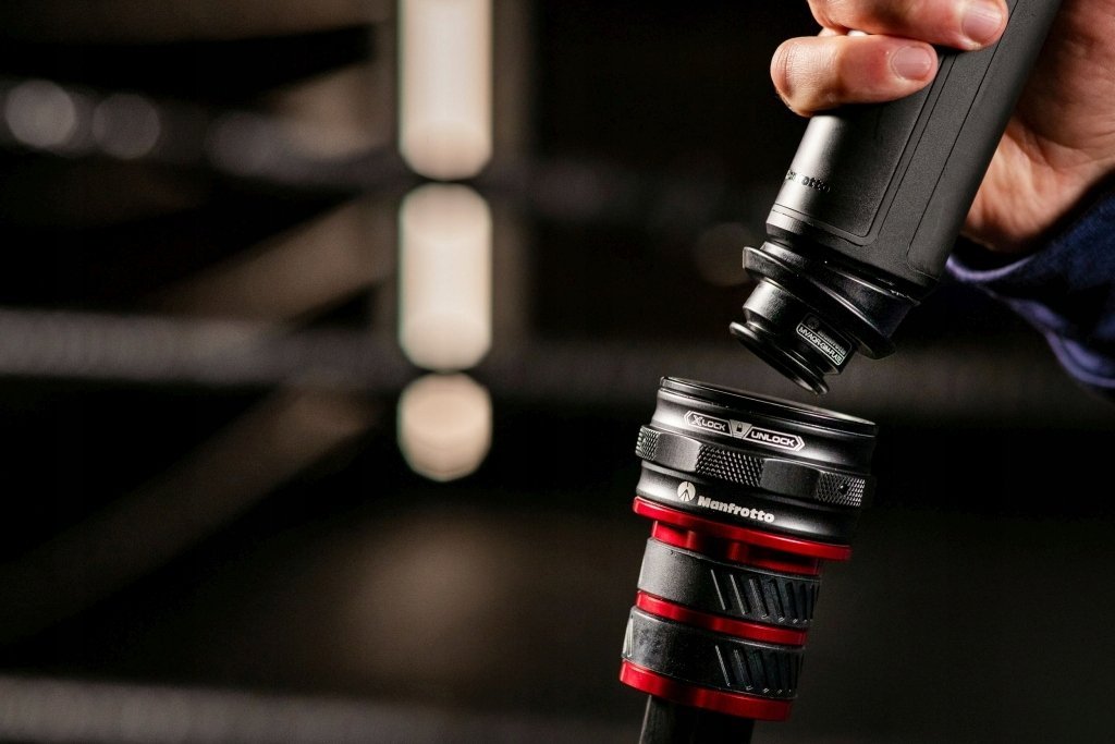 Pлоча за монтирање Manfrotto MOVE MVAQR, брзо ослободување, за Gimboom, црна