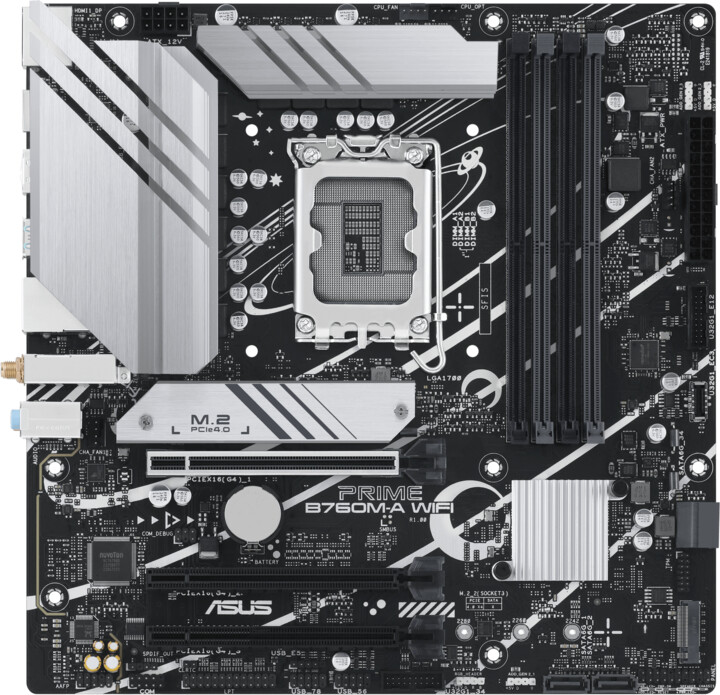 Матична плоча ASUS PRIME B760M-A WIFI - Intel B760