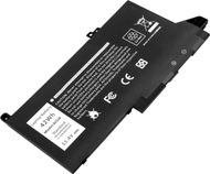 Bateri notebook Dell, 42Wh, 3 qeliza, e zezë