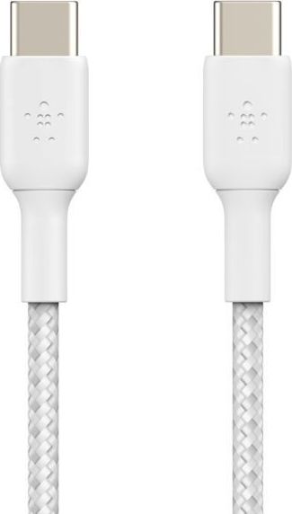 Kabllo USB Belkin USB-C - USB-C, 1m, e bardhë