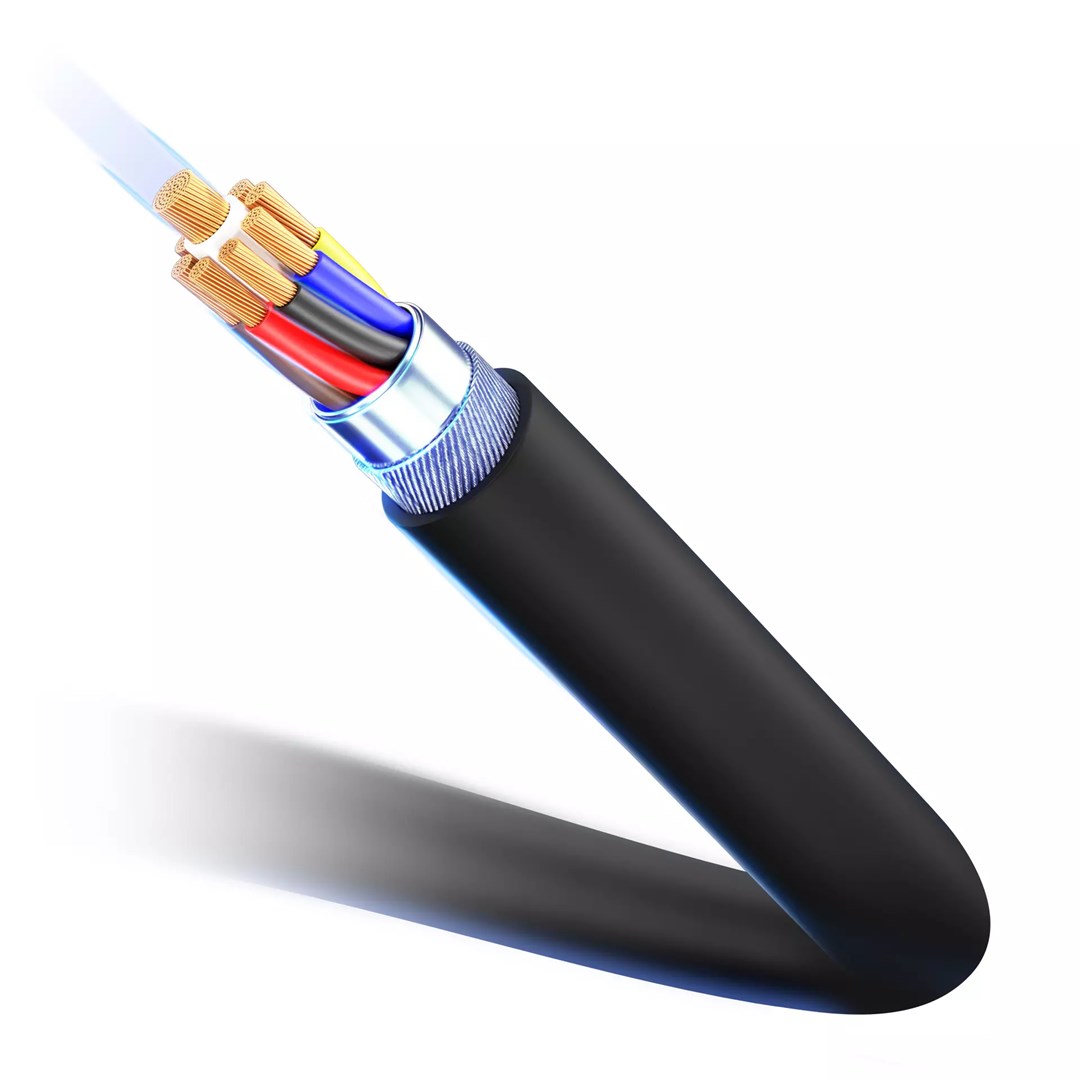 Kabllo 3MK Hyper ThunderBolt, 240W, 1.0m, e zezë