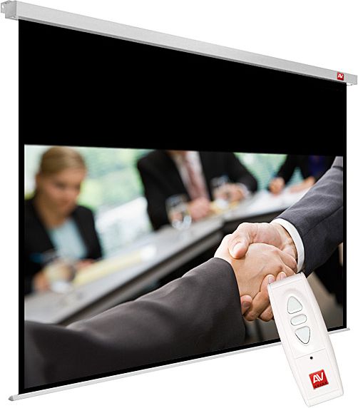 Ekran për projektor Avtek Business Electric 240BT, i bardhë