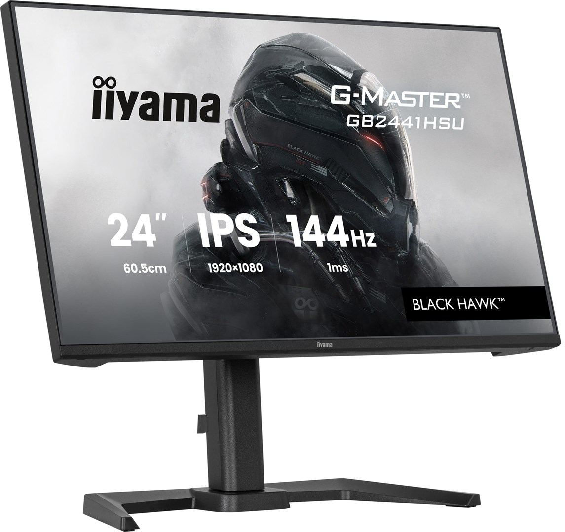 Monitor gaming Iiyama G-MASTER GB2441HSU, 24", Full HD 144Hz, i zi