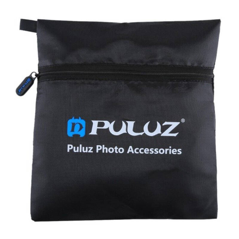 Difuzer softbox oktagonal për blic Puluz, 20 cm, universal, i zi