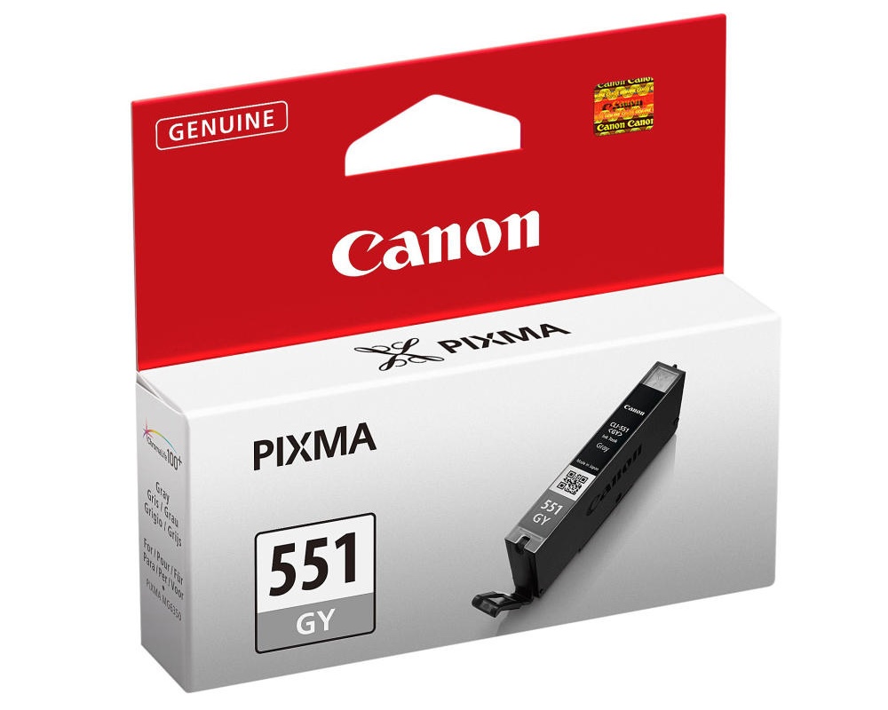Ngjyrë për printer Canon CLI-551 GY, e hirtë