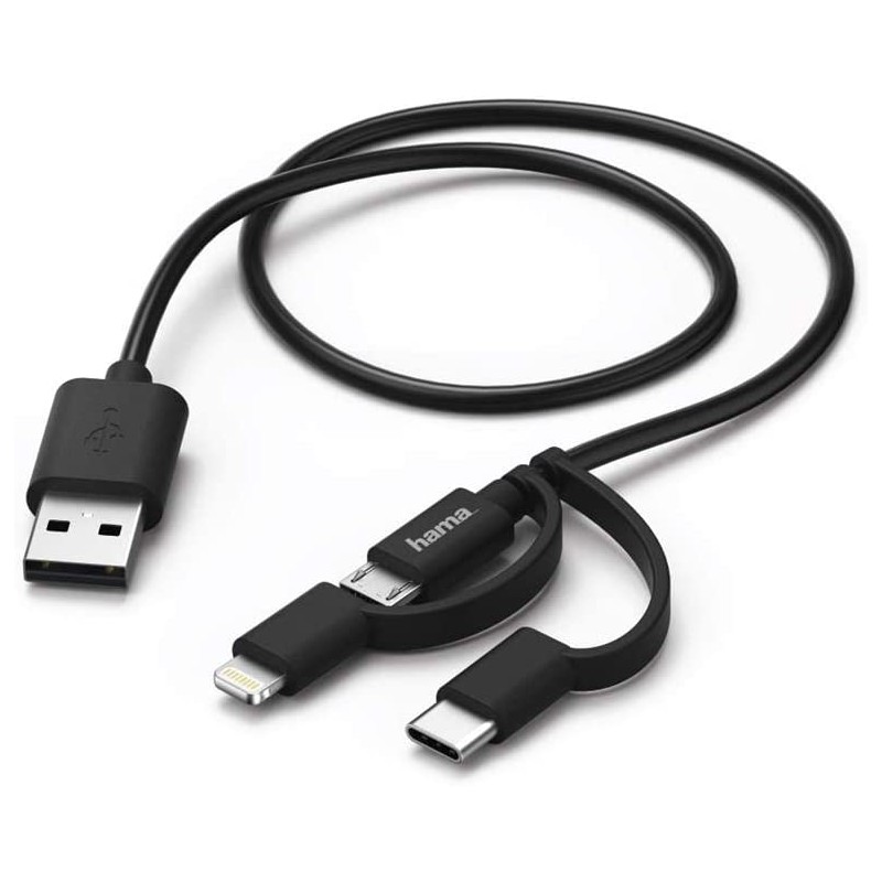 Kabllo HAMA 3-in-1 Micro USB