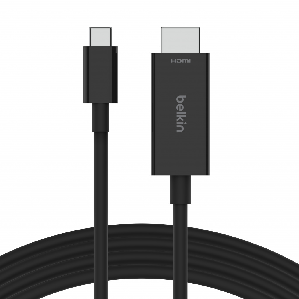 [OUTLET] Kabllo Belkin USB-C - HDMI 2.1, 2m, e zezë
