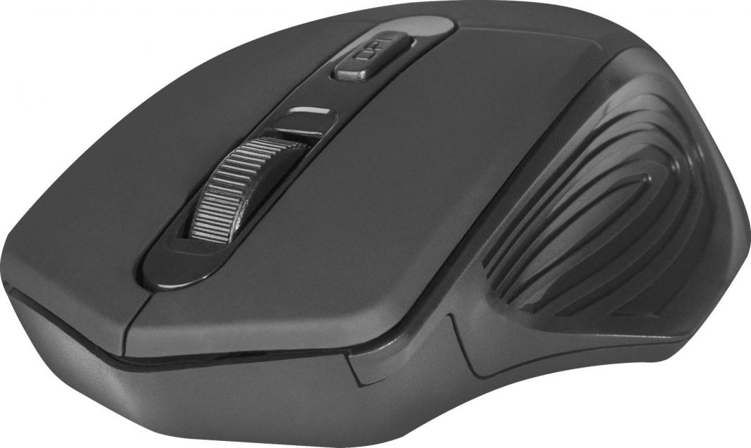OPTICAL MOUSE DEFENDER DATUM MB-345 RF BLACK 1600DPI 4P 2