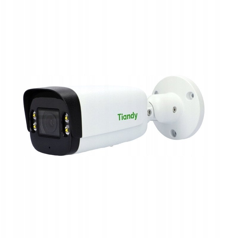 Kamerë IP bullet TVT TC-C34UP, 4MP, PoE, IP67, me mikrofon, metalike, e bardhë