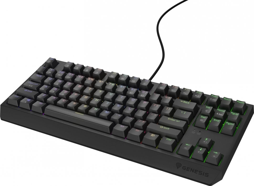 Tastierë Genesis Thor 230 TKL Outemu Brown, e zezë