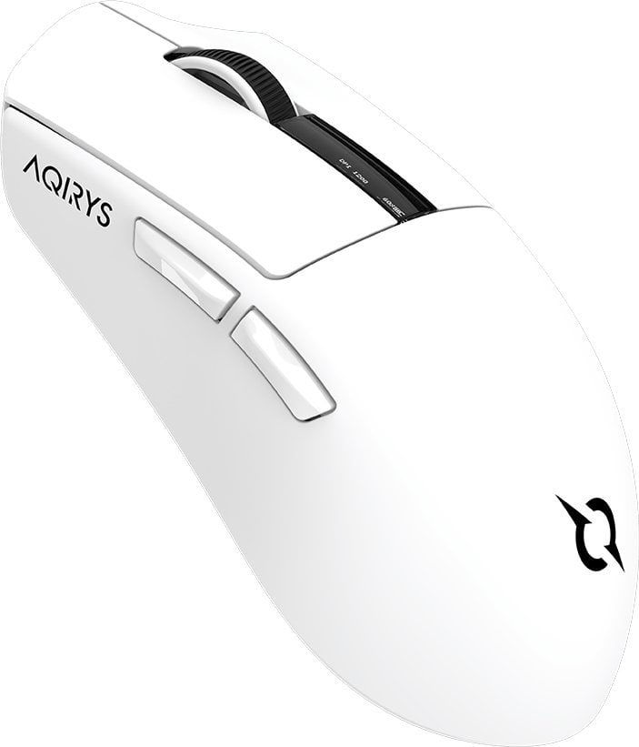 Mouse gaming Aqirys Myka Dual Mode, wireless dhe me kabllo, Zephyr e bardhë