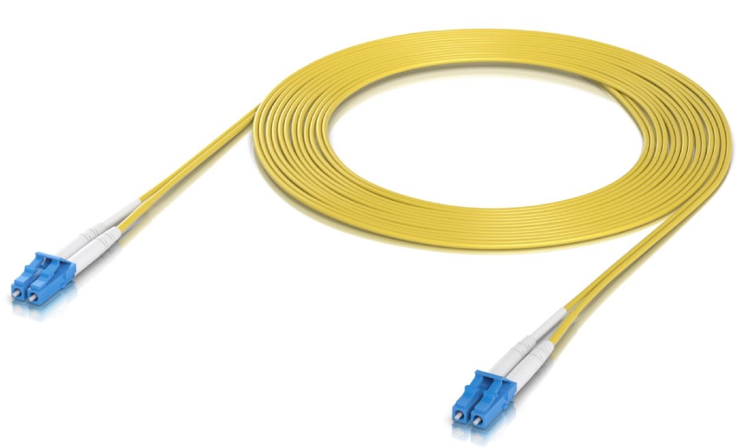 Kabllo optike Ubiquiti UACC-OFC-S2-LULU-5M, 5m, LC LC, e verdhë