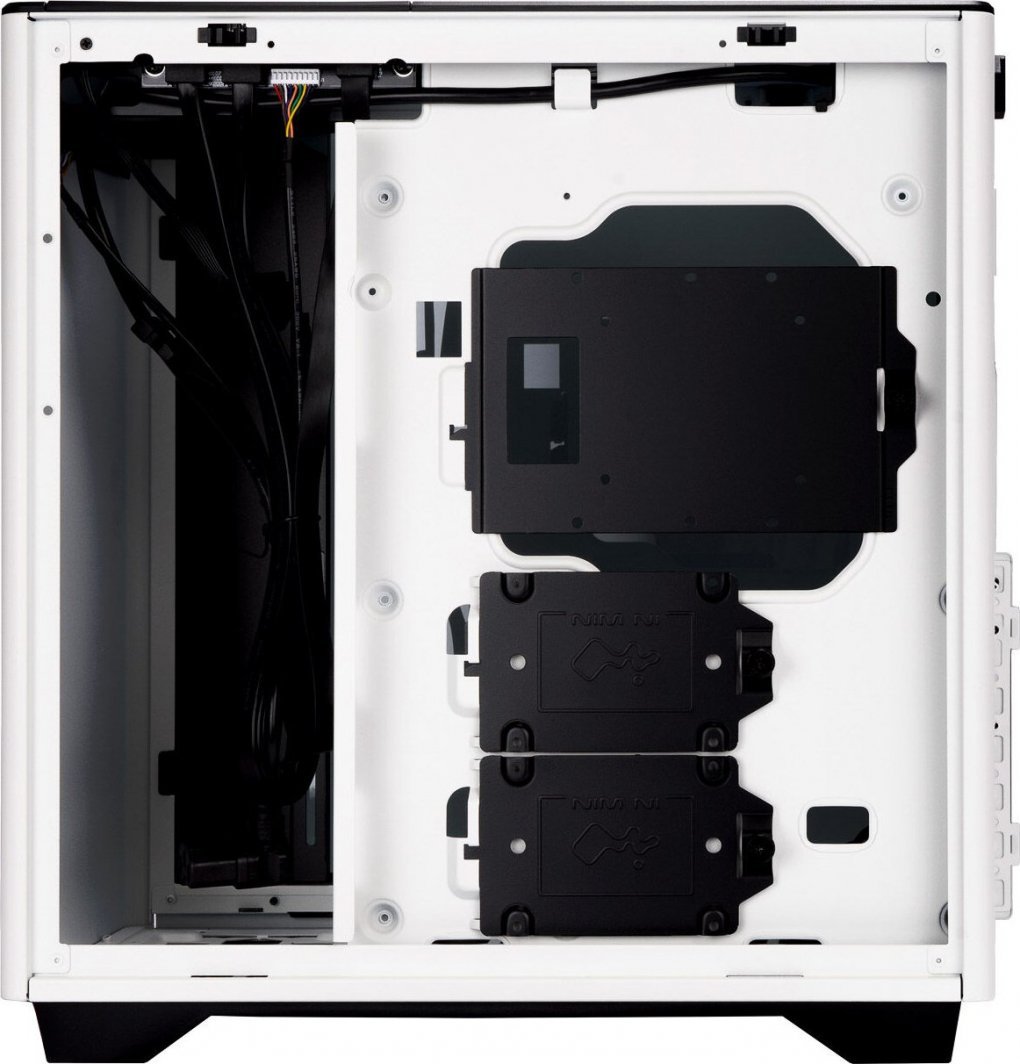 Kasë In Win A5, e bardhë, Midi Tower