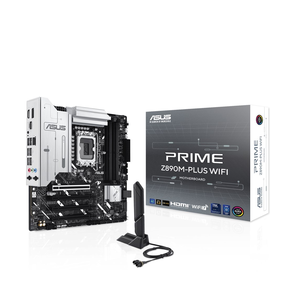 Pllakë amë ASUS PRIME Z890M-PLUS WIFI Intel Z890 LGA 1851 (Socket V1) micro ATX