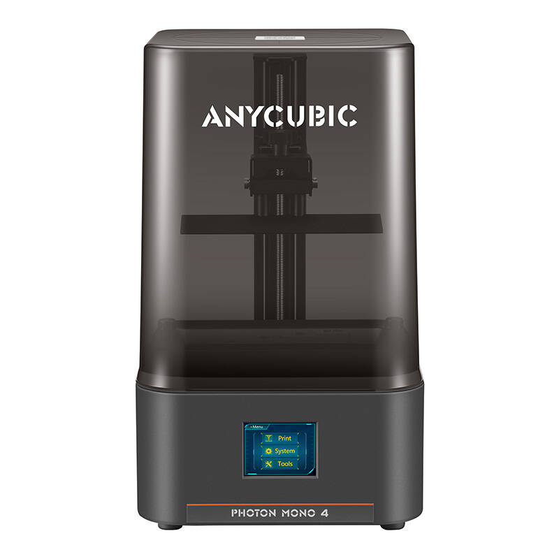 Printer 3D Anycubic Photon Mono 4 AE, ekran 7" 10K, rrëshirë UV, i zi