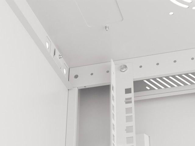 Ѕидна касета мрежа Lanberg WF01-6406-00S, 19", 6U, сива