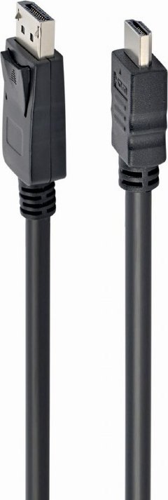 Kabllo Gembird DisplayPort - HDMI, 1.8m, e zezë (CC-DP-HDMI-6)