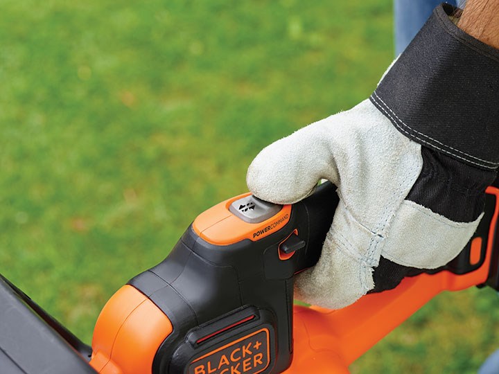 Gërshërë shkurresh Black+Decker GTC18452PC-QW, 45 cm, 18V, portokalli e zezë