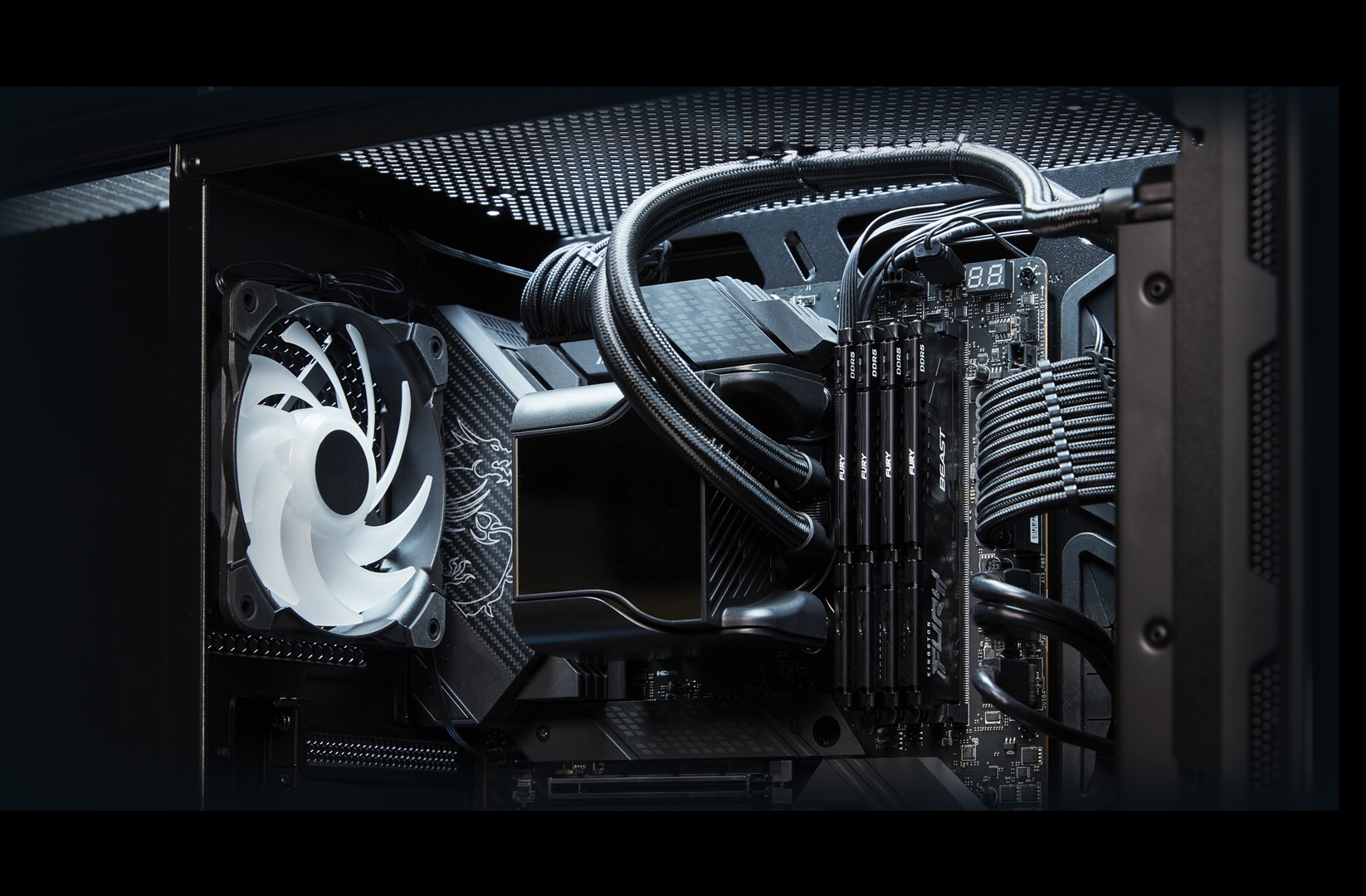 Меморија RAM Kingston FURY 64GB 5200MT/s DDR5 CL40 DIMM (2 x 32 GB) Beast