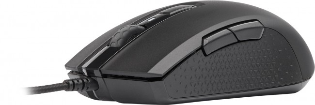 Гејмерски глушец Corsair M55 RGB PRO, 12400 DPI, USB, црн