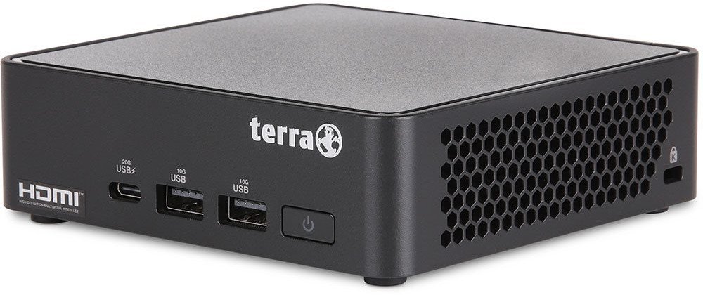 Kompjuter mini Terra PC Micro 5000 Silent Greenline, Intel Core 3 100U, 8GB RAM, 500GB SSD, i zi