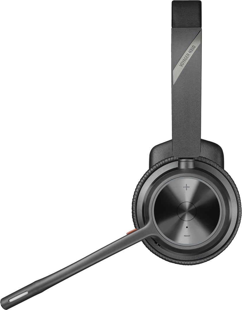 Kufje Poly Voyager 4310 UC, USB-C, Bluetooth, të zeza