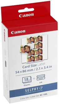 Set etiketash dhe ngjyrash Canon KC-18IL (18 copë / 22 x 17.3mm)