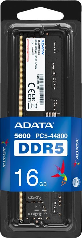 Ramë ADATA Premier DDR5, 16GB 5600MHz, U DIMM, e zezë