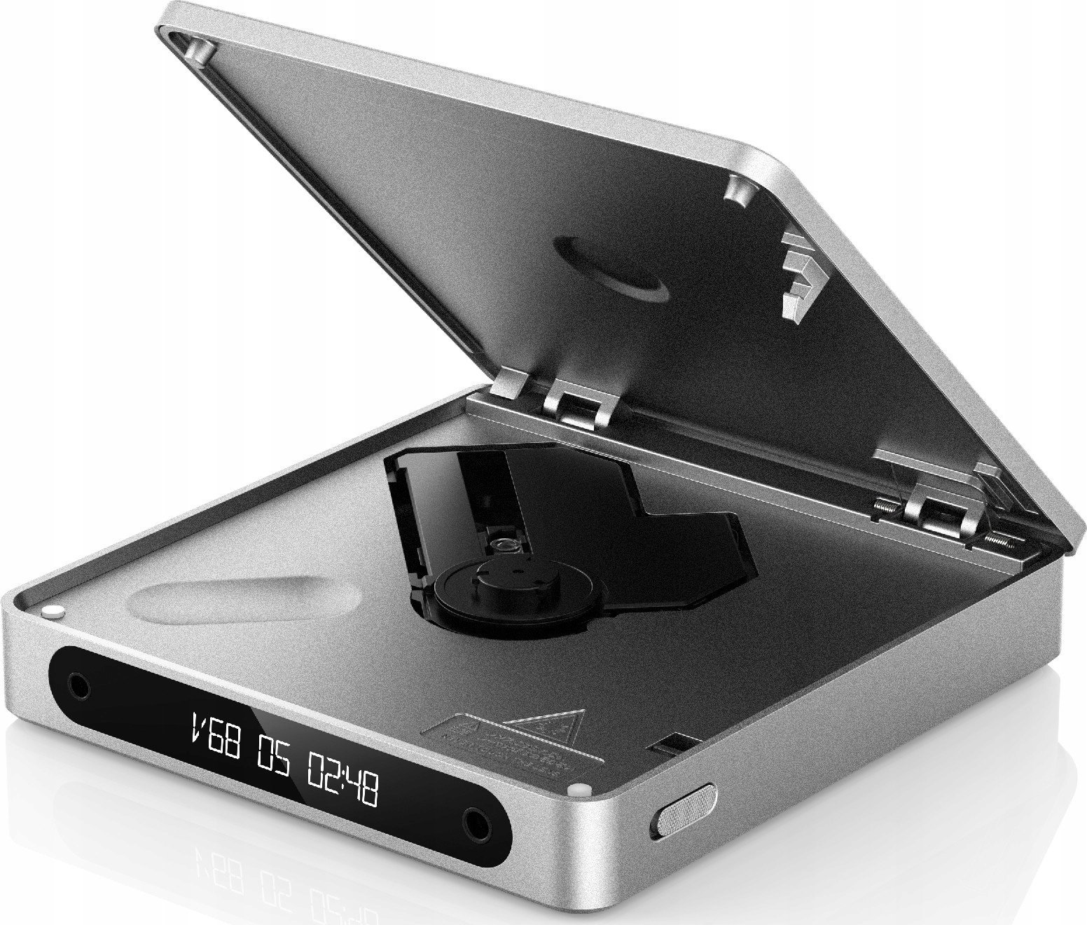 CD player portativ FiiO DM13 BT, Bluetooth, 10 orë bateri, argjendtë