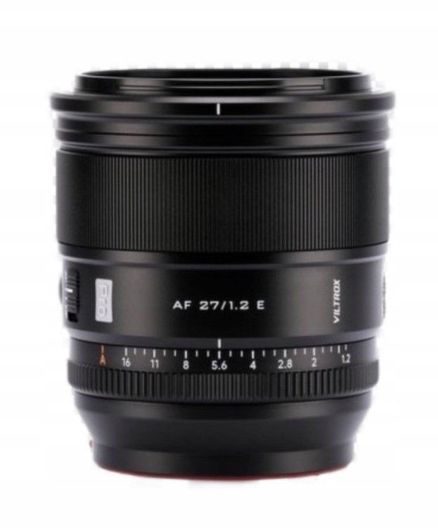 Објектив за камера Viltrox 27mm F1.2, APS-C, авто фокус, црн