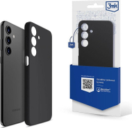 Futrollë silikoni 3MK Silicone Case Samsung Galaxy A14 5G, rezistente, me mikrofibër, e zezë