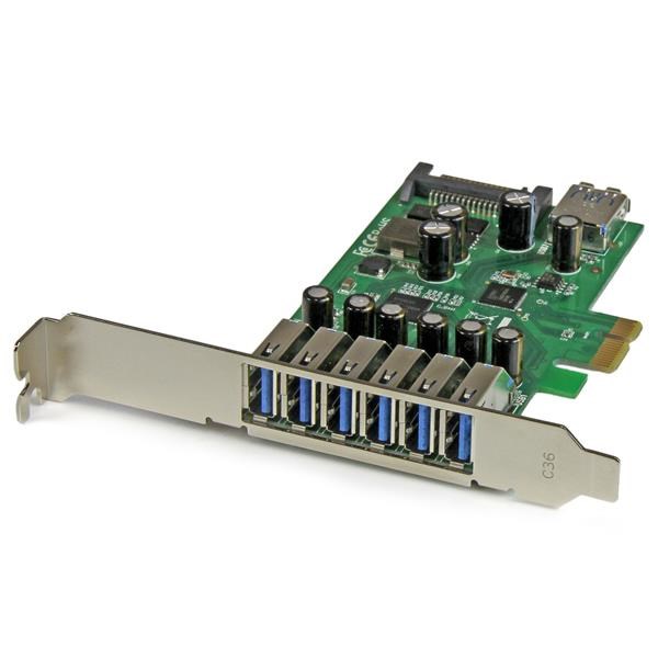 Kartë Manhattan, USB 3.0 PEXUSB3S7, 7 porte, PCI-Ex