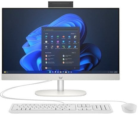 Kompjuter All in One HP ProOne 245 G10, 23.8", Ryzen 5, 16GB RAM, i bardhë
