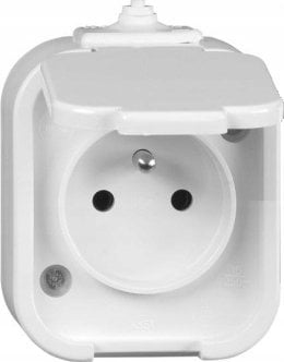 Prizë për ambiente me lagështi Solight 5D06, montim në mur, gri