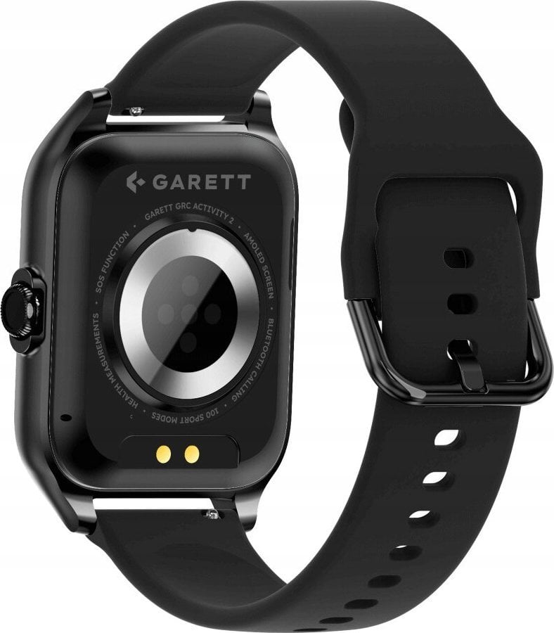 Ora inteligjente Garett Activity 2, AMOLED 1.78", Bluetooth, e zezë 2