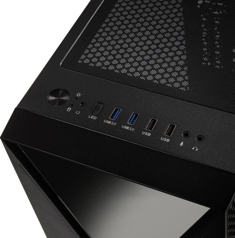 Kasë Kolink Void X ARGB, e zezë, Midi Tower