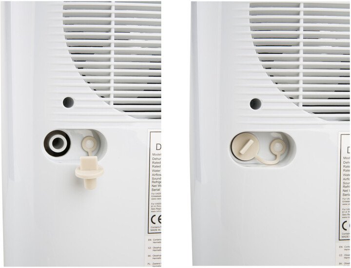 [OUTLET] Dehumidifikues ajri Rohnson R-9912 Ionic + pastrues ajri, i bardhë