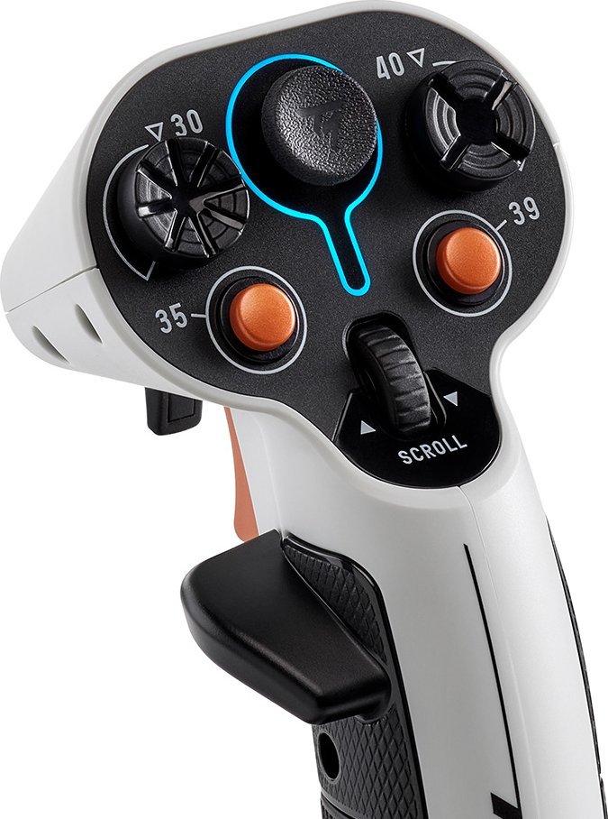 Joystick Thrustmaster Sol-R 1 Flightstick, për PC, ambidekster, me ndriçim LED