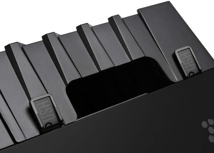 Kasë kompjuteri SilverStone Lucid LD03, TG, e zezë
