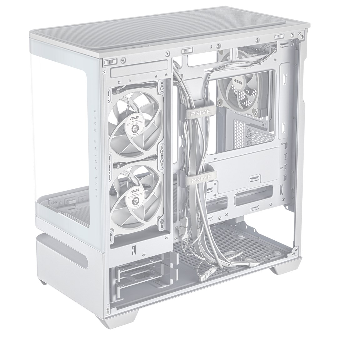 Kuti gaming ASUS Prime AP202, mATX, ARGB, e bardhë