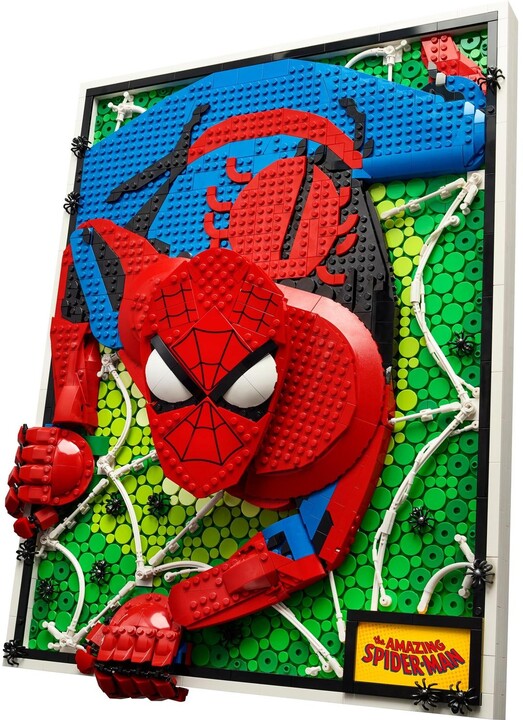 Set LEGO® Art 31209 The Amazing Spider-Man, 2099 pjesë