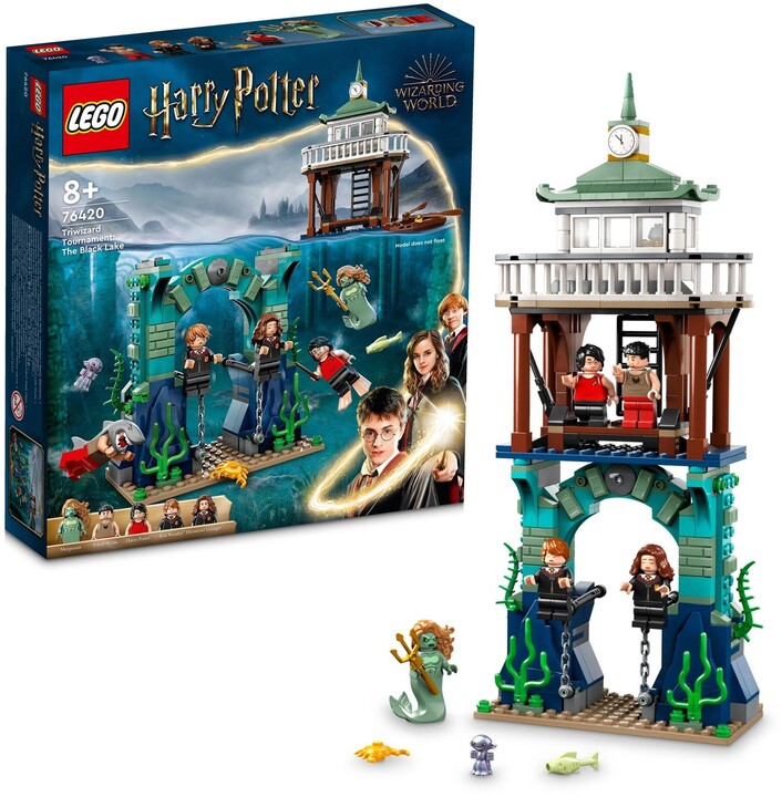 Set LEGO® Harry Potter™ 76420 Triwizard Tournament: Black Lake, 349 pjesë