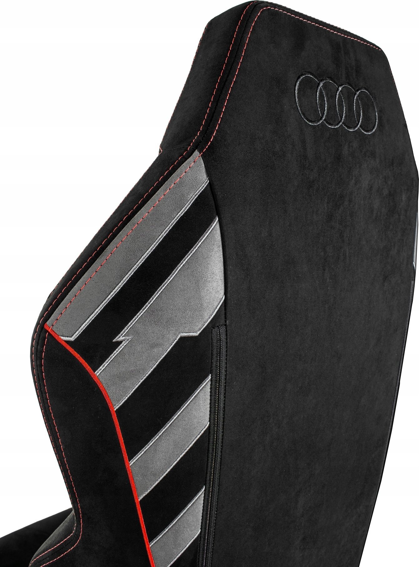 Karrige gaming Quersus VAOS 3 Audi, mikrofibër sintetike, kapacitet 150kg, e zezë