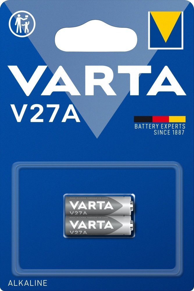Bateri elektronike Varta V27A, 12V, paketim 2 copë