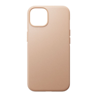 Mbulesë lëkure Nomad Modern Leather Case për iPhone 14, lëkurë natyrale, ngjyrë natyrale
